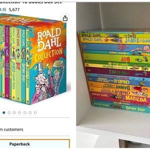 Road Dahl book set